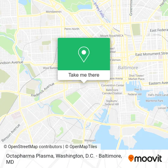 Octapharma Plasma map