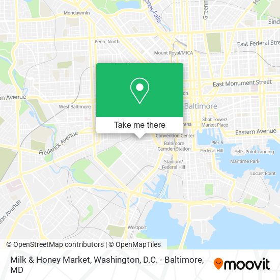 Milk & Honey Market map