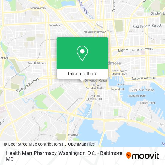 Health Mart Pharmacy map