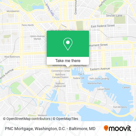 PNC Mortgage map