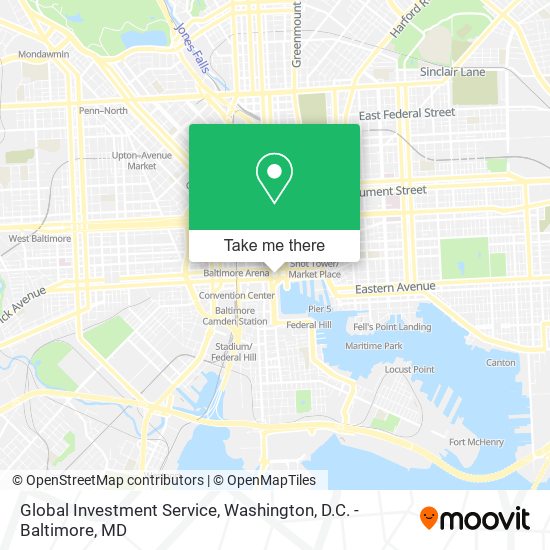 Mapa de Global Investment Service