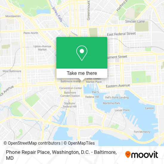 Phone Repair Place map