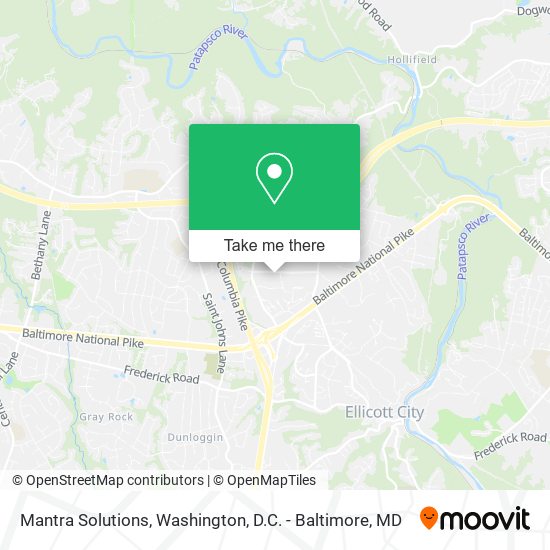 Mapa de Mantra Solutions