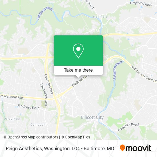 Reign Aesthetics map