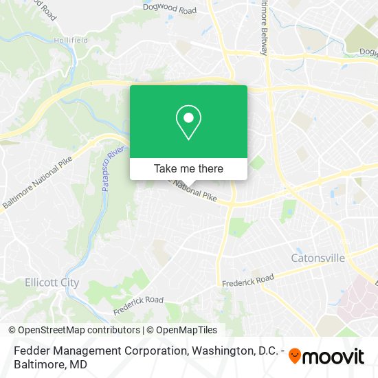 Fedder Management Corporation map