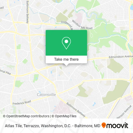 Atlas Tile, Terrazzo map