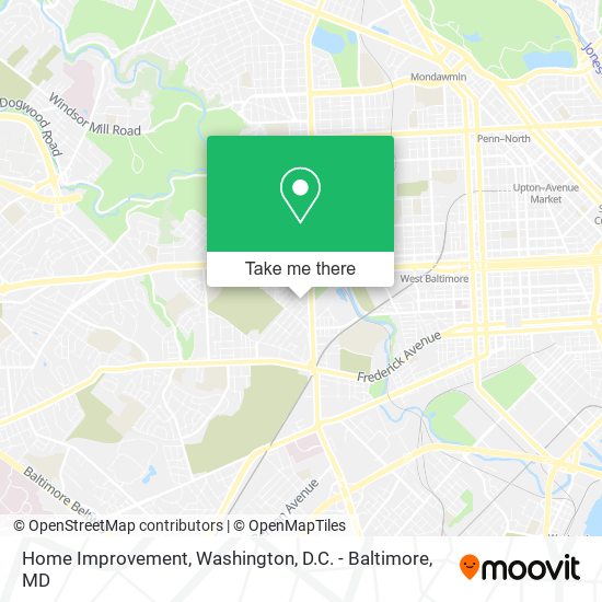 Home Improvement map
