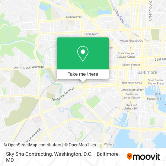 Sky Sha Contracting map