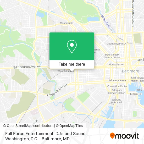 Full Force Entertainment: DJ's and Sound map