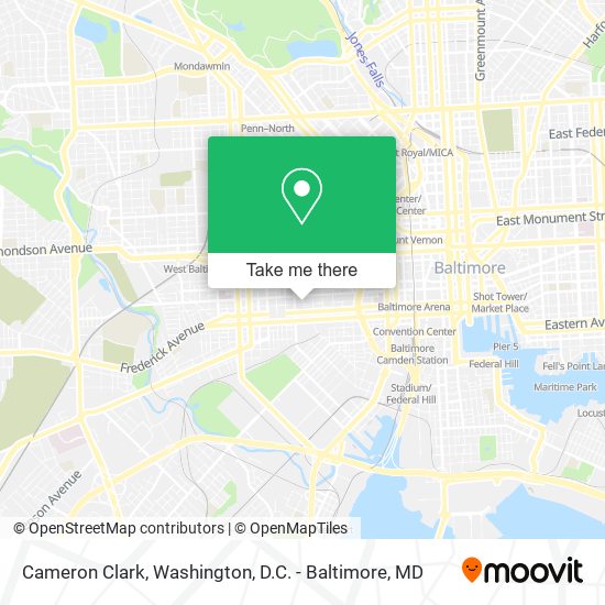 Cameron Clark map