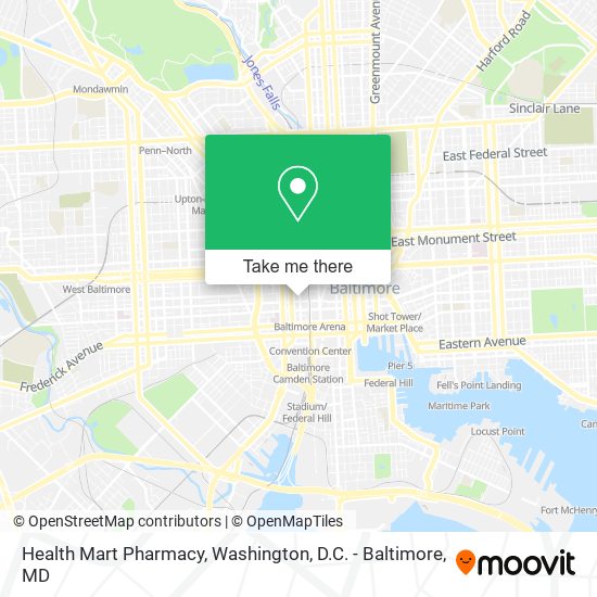 Mapa de Health Mart Pharmacy