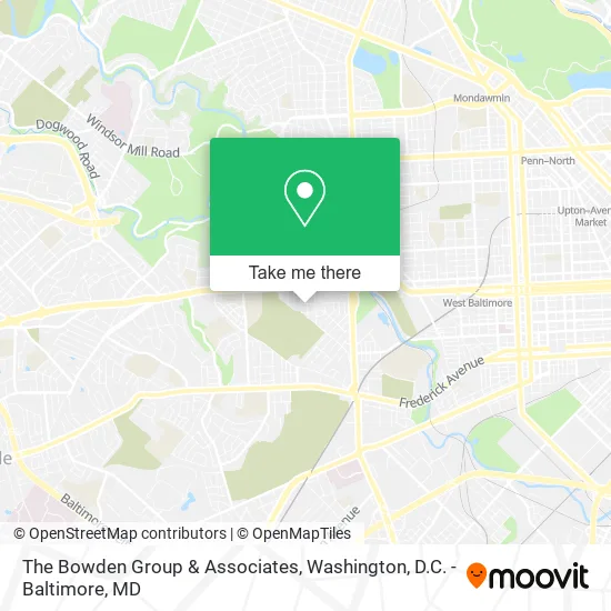 The Bowden Group & Associates map