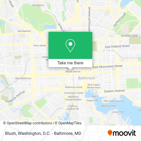 Blush map