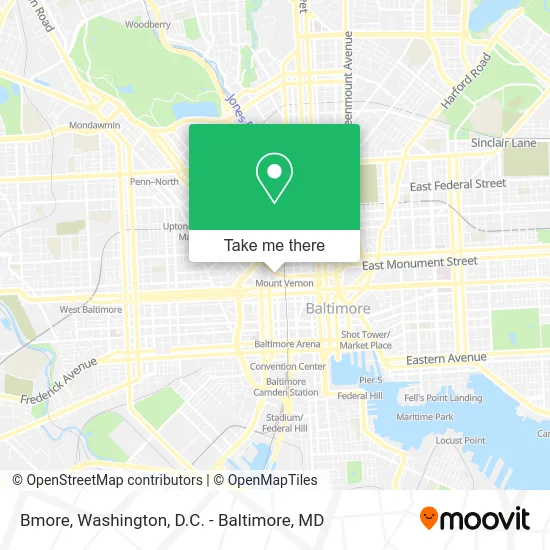 Bmore map