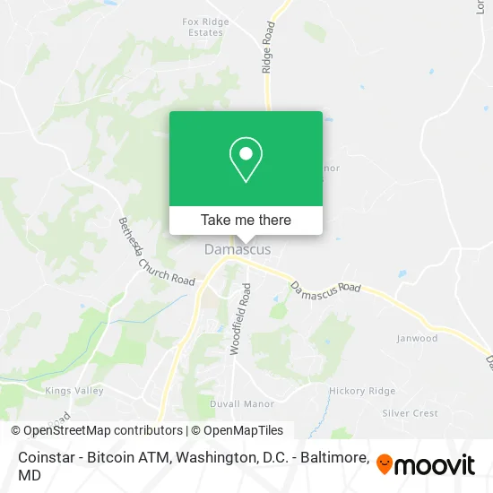 Coinstar - Bitcoin ATM map
