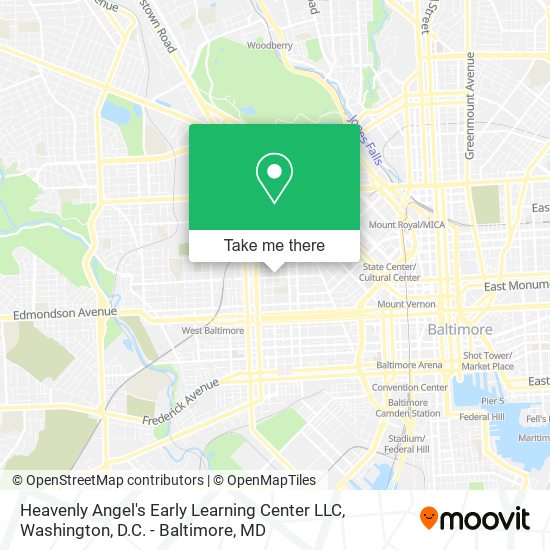 Heavenly Angel's Early Learning Center LLC map