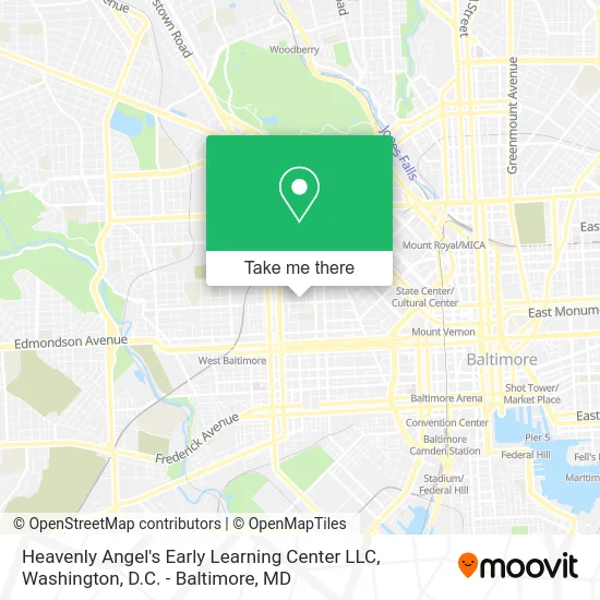 Heavenly Angel's Early Learning Center LLC map