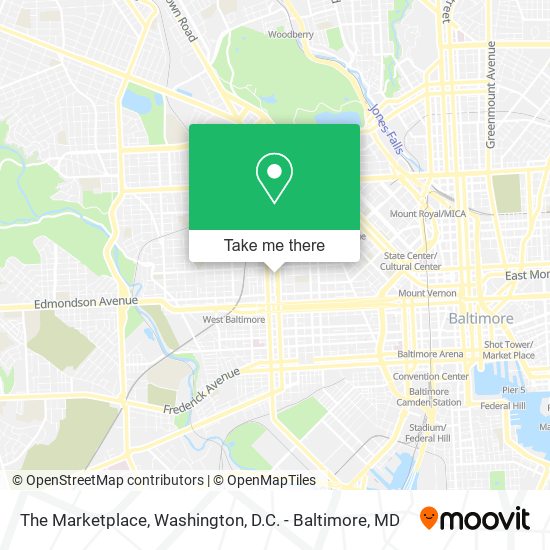 Mapa de The Marketplace