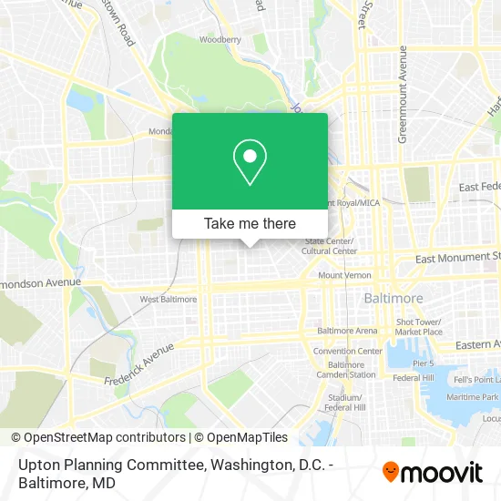 Upton Planning Committee map