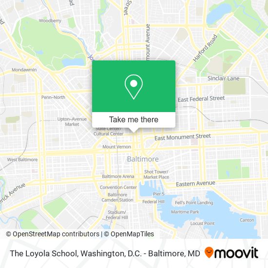 Mapa de The Loyola School