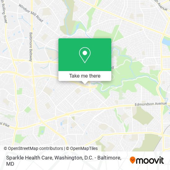 Mapa de Sparkle Health Care