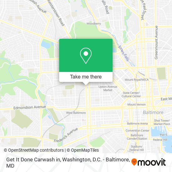 Get It Done Carwash in map