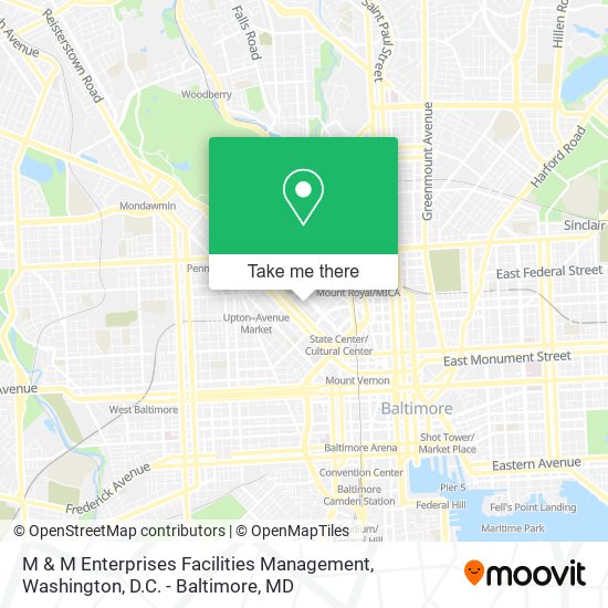 M & M Enterprises Facilities Management map