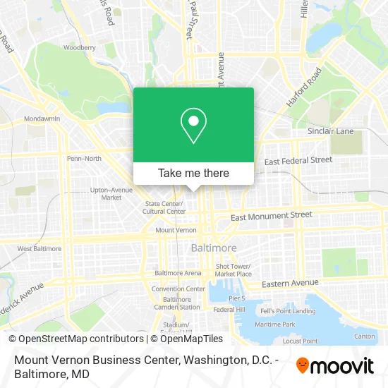 Mapa de Mount Vernon Business Center