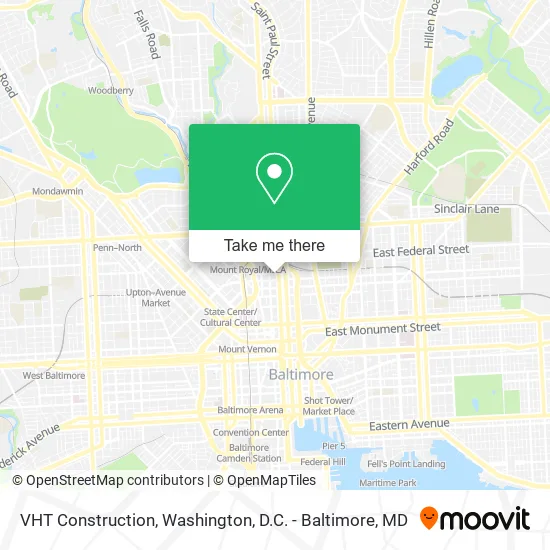 VHT Construction map