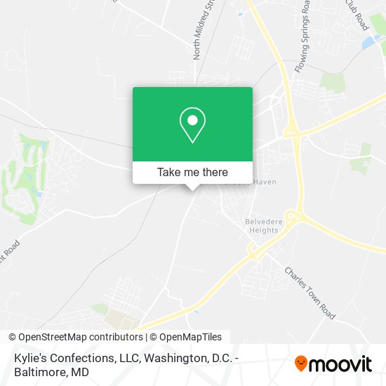 Mapa de Kylie's Confections, LLC