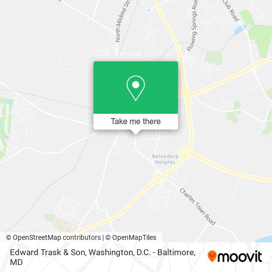 Edward Trask & Son map