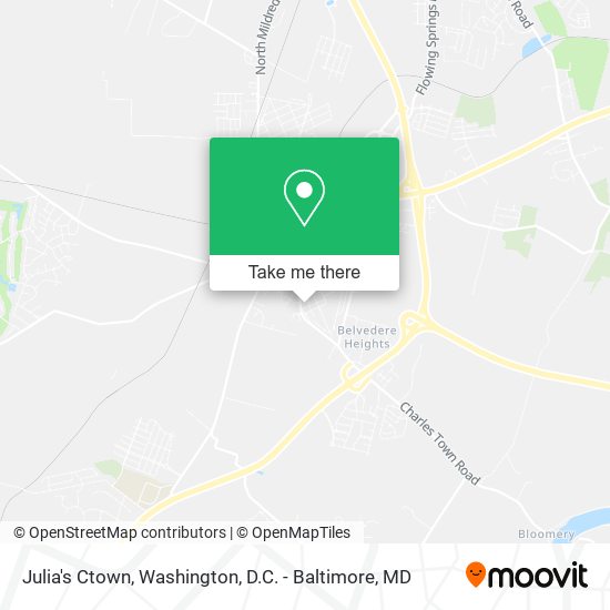 Julia's Ctown map