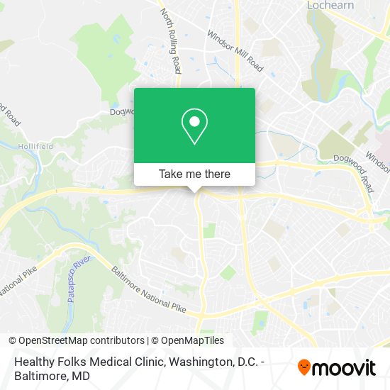 Healthy Folks Medical Clinic map