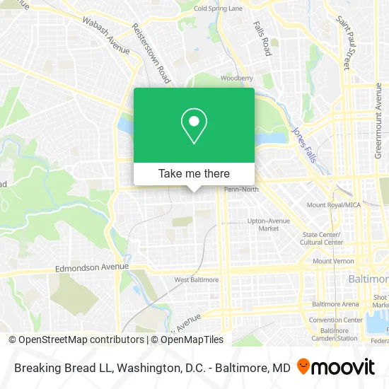 Mapa de Breaking Bread LL