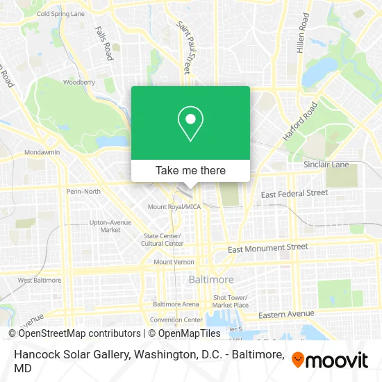 Hancock Solar Gallery map