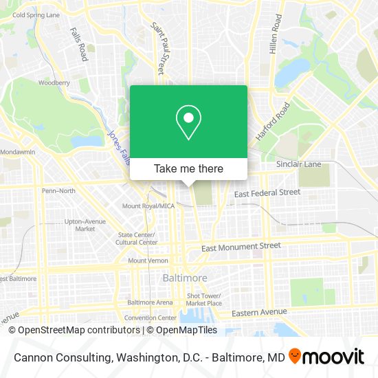Cannon Consulting map
