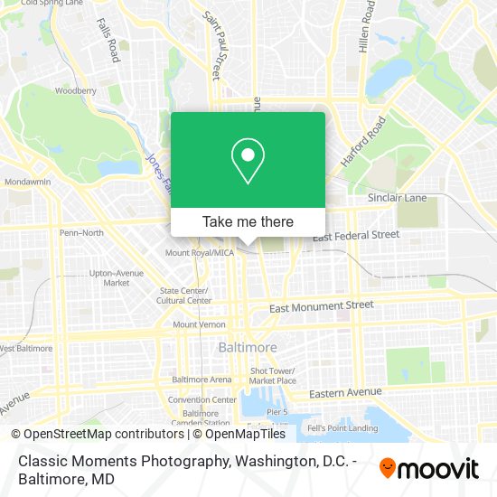 Classic Moments Photography map