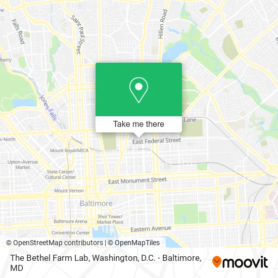 Mapa de The Bethel Farm Lab