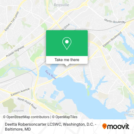 Deetta Robersoncarter LCSWC map