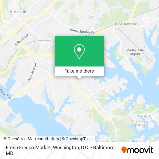 Mapa de Fresh Fresco Market