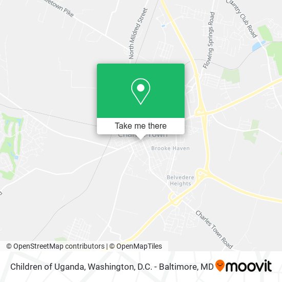 Children of Uganda map
