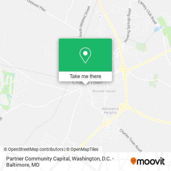 Mapa de Partner Community Capital