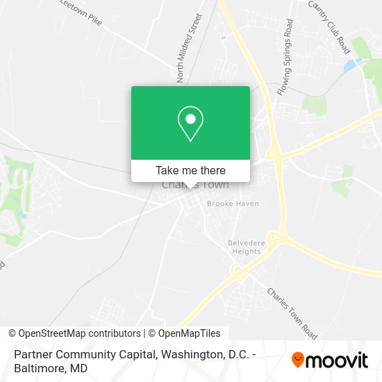 Partner Community Capital map