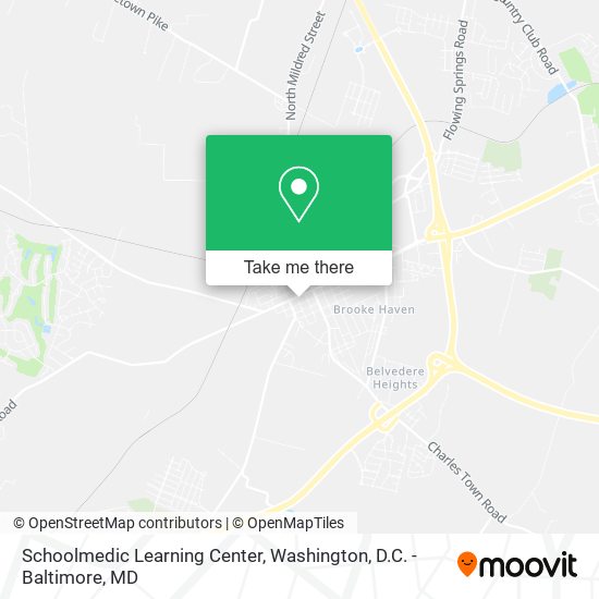 Schoolmedic Learning Center map
