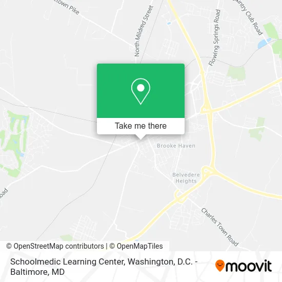 Schoolmedic Learning Center map