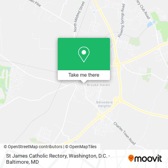 Mapa de St James Catholic Rectory
