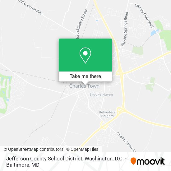 Mapa de Jefferson County School District