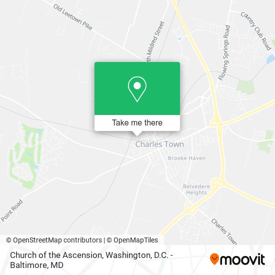 Church of the Ascension map