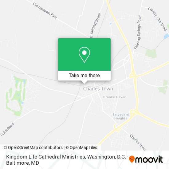 Kingdom Life Cathedral Ministries map