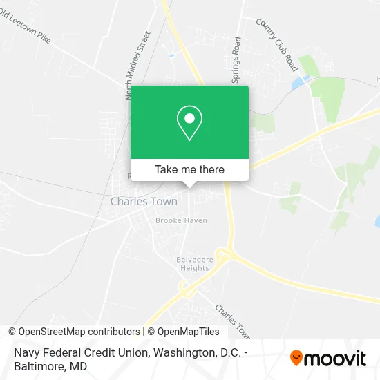 Navy Federal Credit Union map